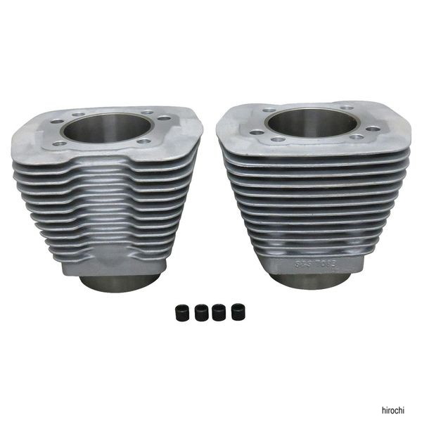 S&S 3-1/2ボア シリンダーセット 84-99年 BT シルバー