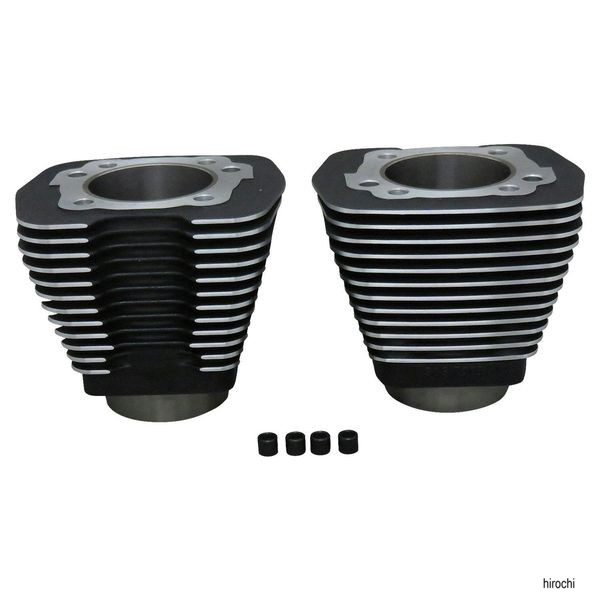 S&S 3-1/2ボア シリンダーセット 84-99年 BT Wブラック