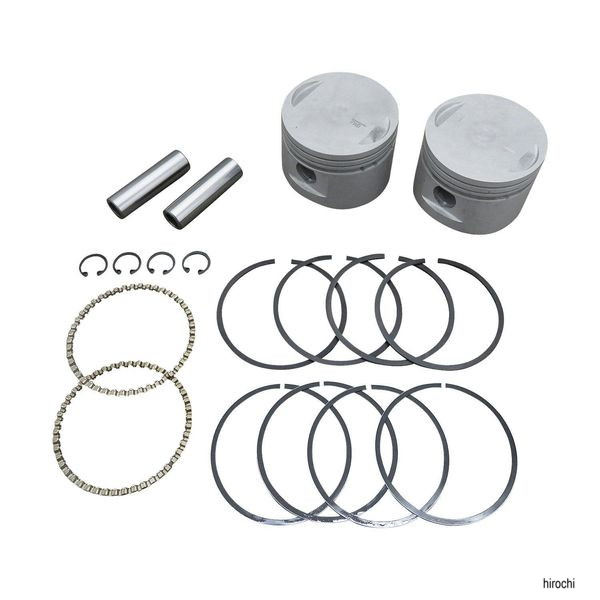 S&S キャストピストンセット 80" エボ用 スタンダード