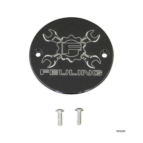 ギアクロスロゴ ポイントカバー2穴 ブラック