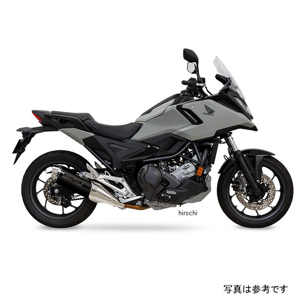 スリップオン マフラー 21年-24年 ホンダ NC750X、25年以降 ホンダ NC750X DCT ブラックパール・カイ