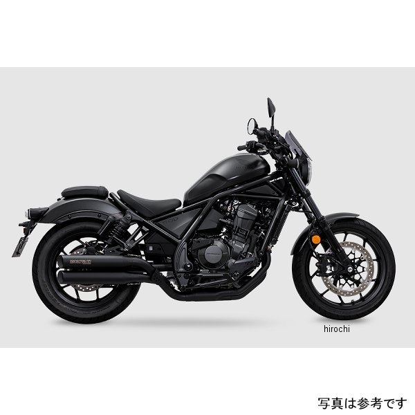 CROSS TWIN フルエキゾーストマフラー 25年以降 ホンダ レブル1100 ブラック