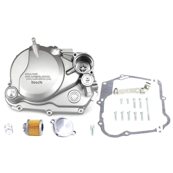 スペシャルクラッチカバーキット アルミダイカスト/シルバー塗装