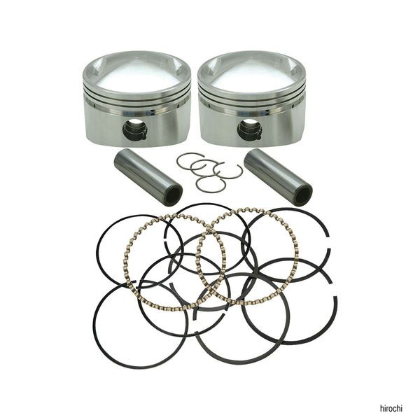 S&S 鍛造ピストンセット 36-84年 3-5/8" +.020"OS