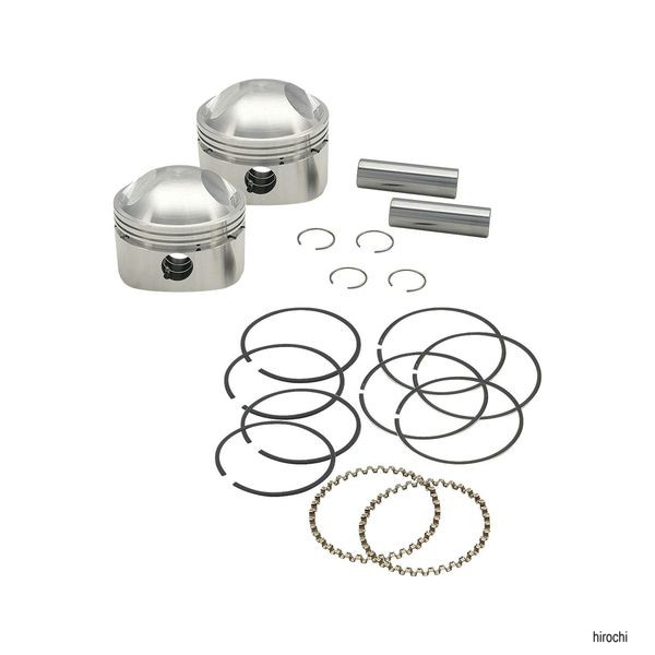 S&S 鍛造ピストンセット 36-84年ストローカー +.060"