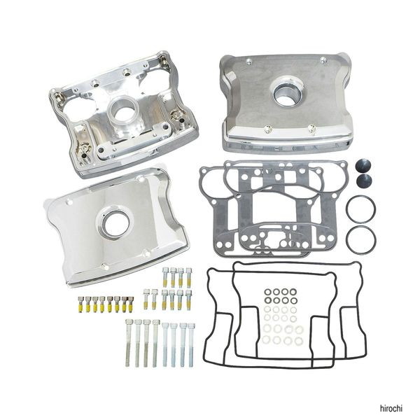 S&S ビレットロッカーカバー 84-99年 BT クローム