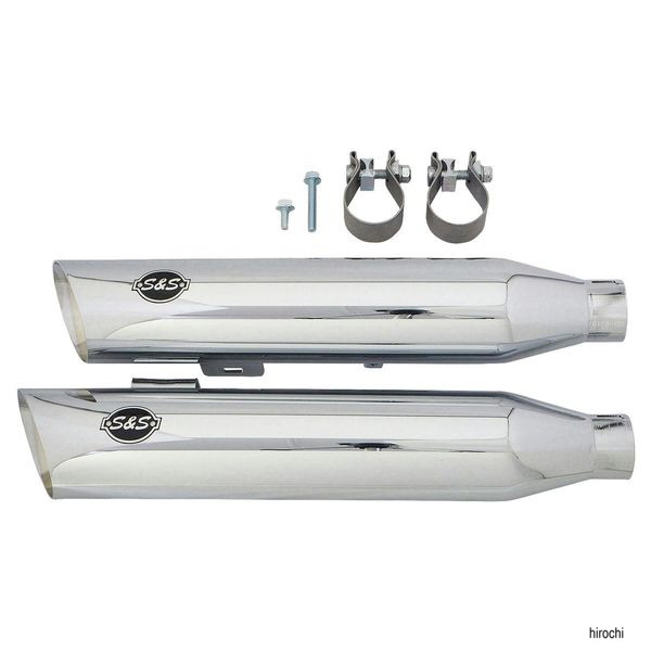 パフォーマンスマフラースラッシュカット08年- 2-1-2ダイナ クローム