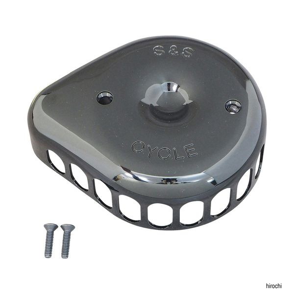 S&Sステルスエアクリーナー ミニティアドロップカバー ブラック