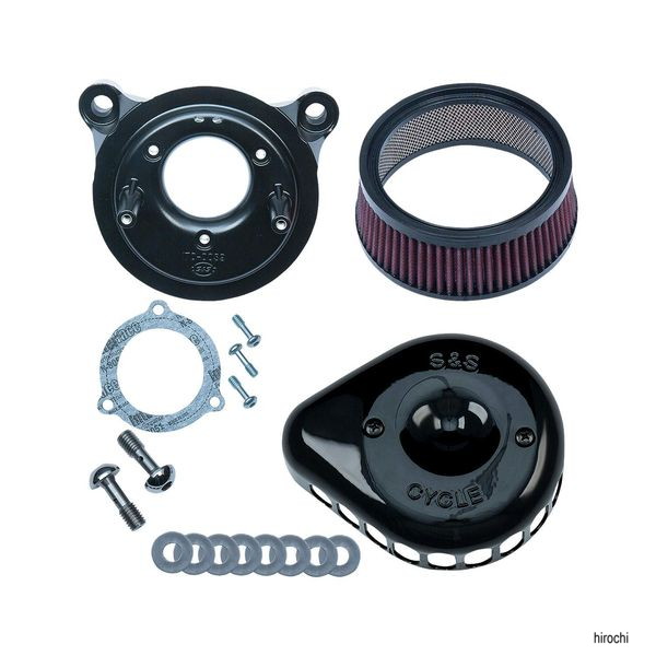 ステルスエアクリーナーキット ミニティアドロップ08年- TBW ブラック