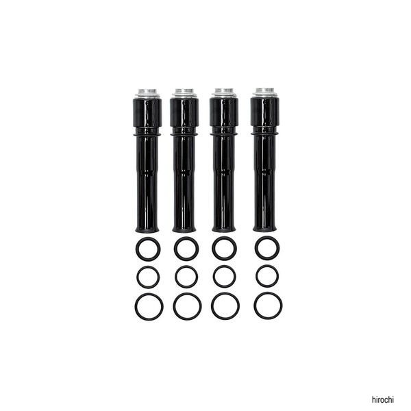 プッシュロッドカバーキット ブラック TC・M8用