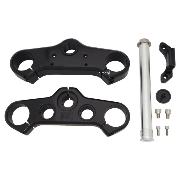 Speed Merchant スピードマーチャント 49mmトリプルツリー M8ソフテイル用 ブラック