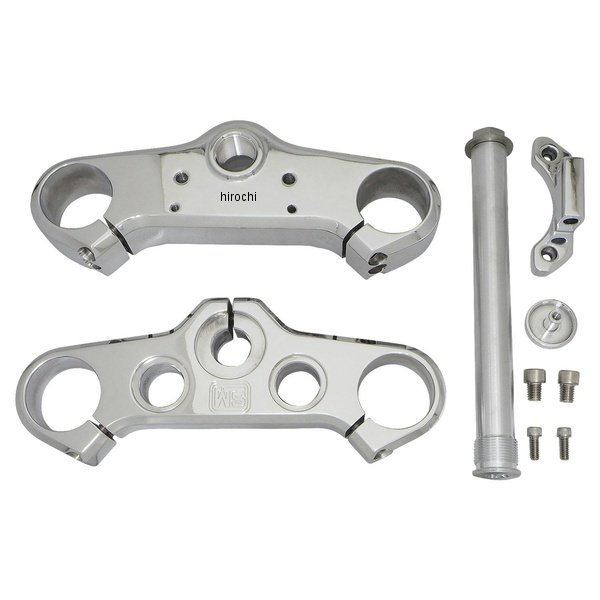 9mmトリプルツリー ハーレー M8ソフテイル用 ポリッシュ