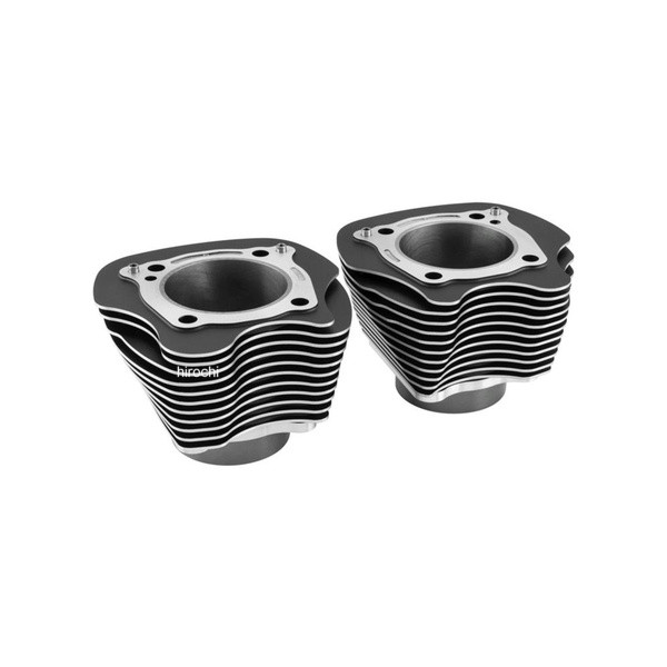 ビッグボアシリンダーセット ハーレー M8 4.25in  ブラックパウダーコート 4.25"サイズ