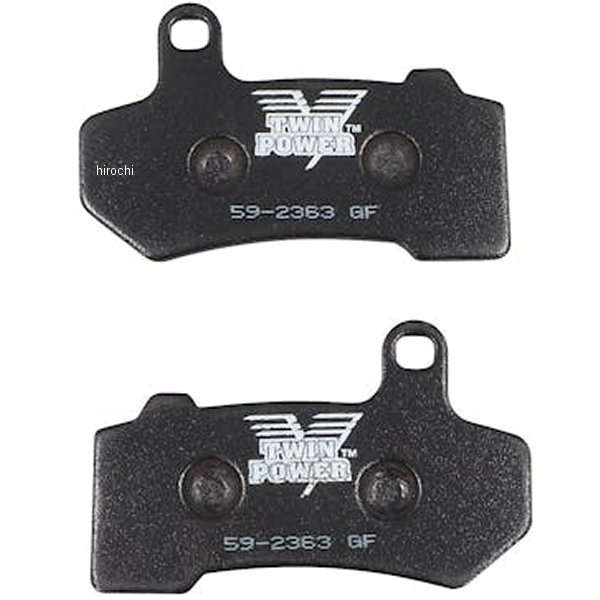 ツインパワーTWIN POWER オーガニックブレーキパッド 08年以降 ハーレー FLHT