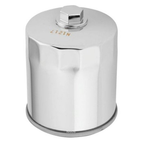 603612  マグネット搭載 ナット付オイルフィルター クローム EVO用