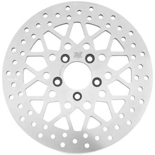 ツインパワーTWIN POWER ソリッドローター 11.8 メッシュ 08年-22年 ハーレー ツーリング リア