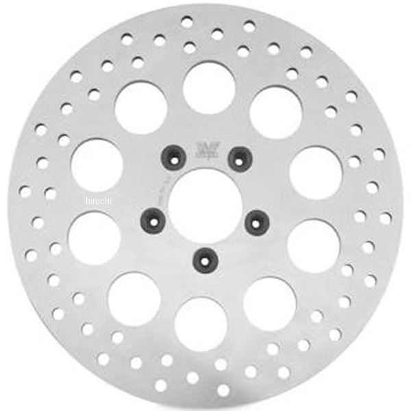 ツインパワーTWIN POWER ソリッドローター 11.8 ホール 08年-22年 ハーレー ツーリング リア