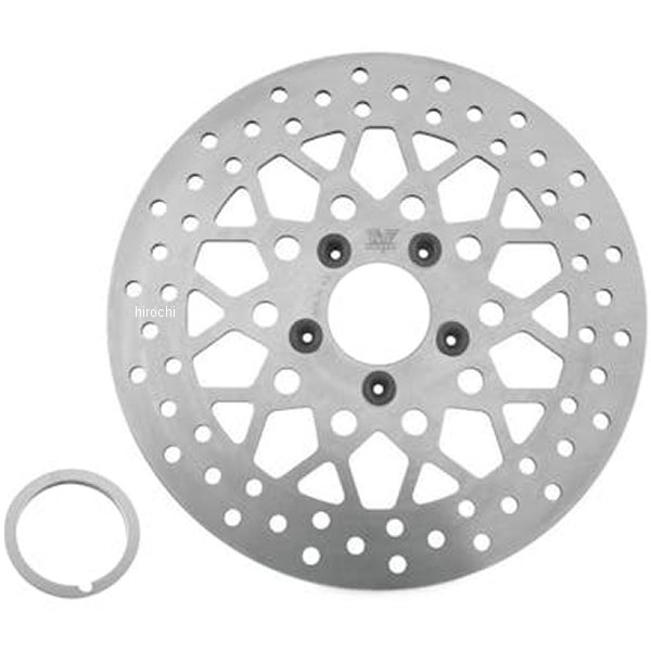 ツインパワーTWIN POWER ソリッドローター 11.5 メッシュ 96年-13年 ハーレー XL フロント