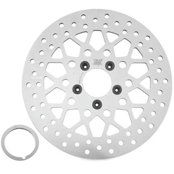 ツインパワーTWIN POWER ソリッドローター 11.5 メッシュ 18年以降 ハーレー ソフテイル リア