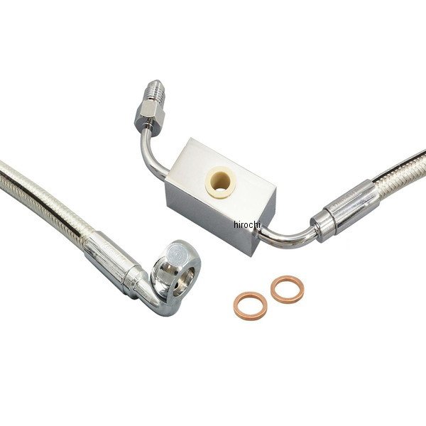 MAGNUM マグナム PS ABSシングルブレーキラインキット ロワー FXD