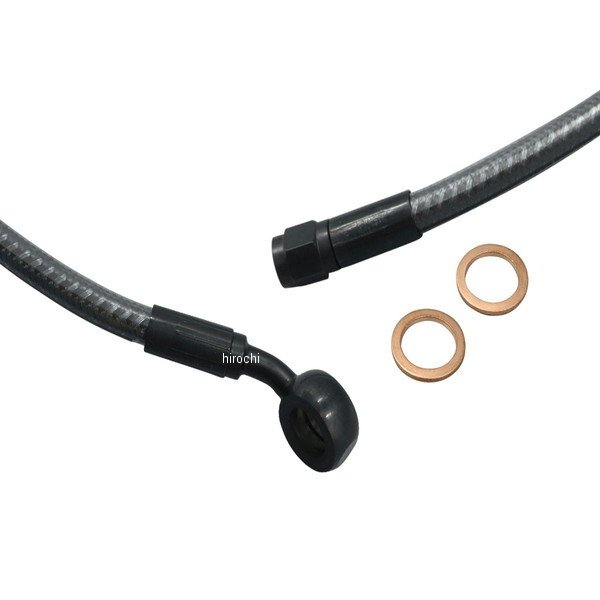 MAGNUM マグナム アッパーブレーキライン 長さ:26in(約660mm) フィッティング:AN-3、12mm