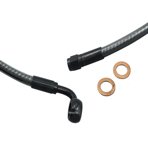 MAGNUM マグナム アッパーブレーキライン 長さ:22in(約559mm) フィッティング:AN-3、7/16