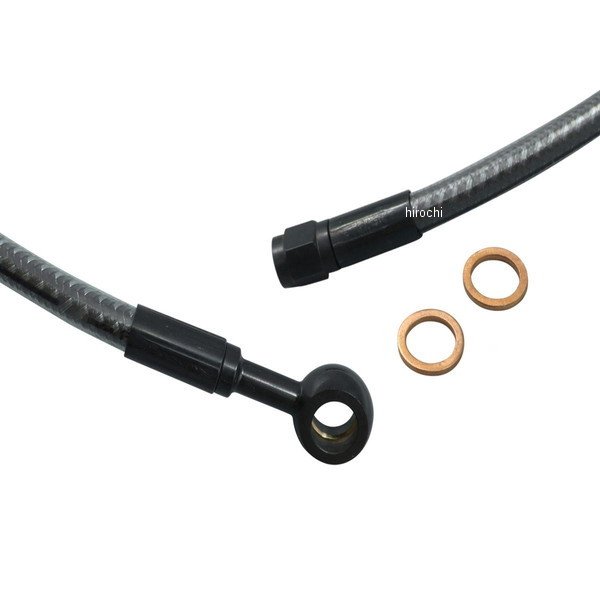 MAGNUM マグナム アッパーブレーキライン 長さ:24in(約609mm) フィッティング:AN-3、7/16