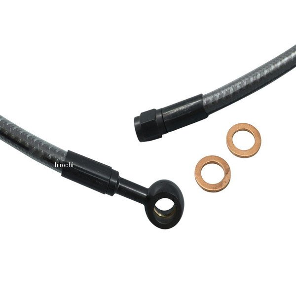 MAGNUM マグナム アッパーブレーキライン 長さ:34in(約863mm) フィッティング:AN-3、7/16