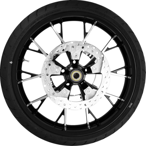 ホイール フロント MARLIN W/TIRE ABS (TPMS) ブラック CUT 21"