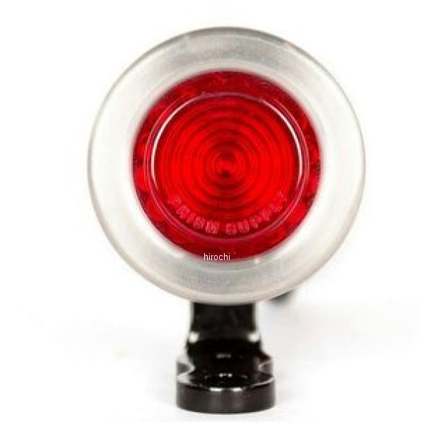 1.25in テールライト ブラッシュドアルミニウム