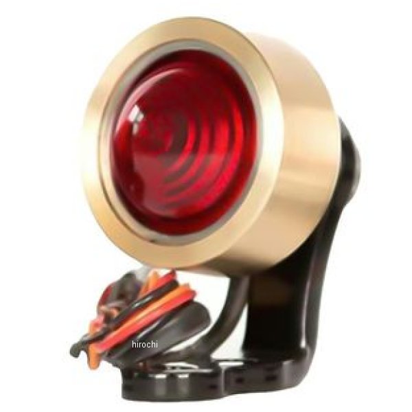 1.25in スピードスターテールライト ブラッシュドブラス