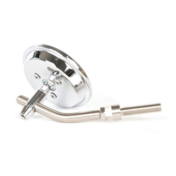 トリプルツリーマウント 39mm ラウンドミラー クローム