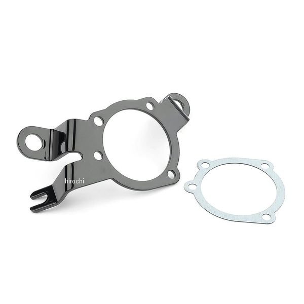 チョークマウント付きCVキャブ用ブラケット EVO XL グロスブラック