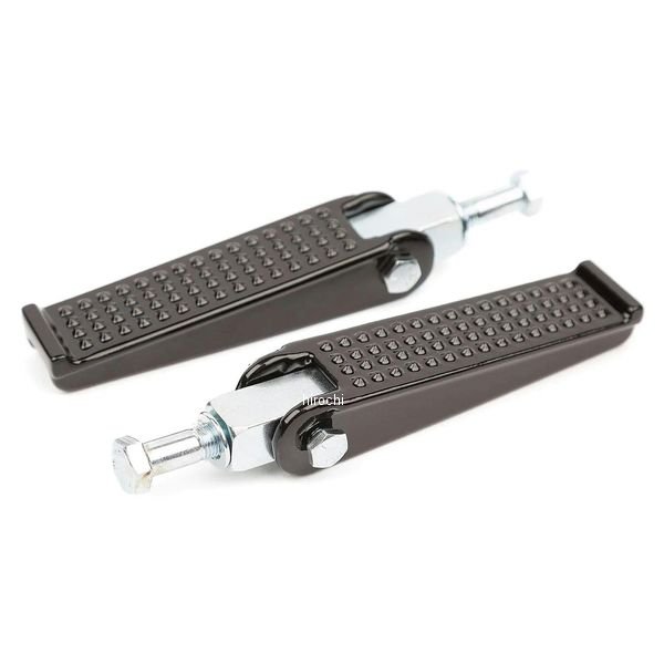 Prism Supply チョッパースタイルフットペグ グロスブラック