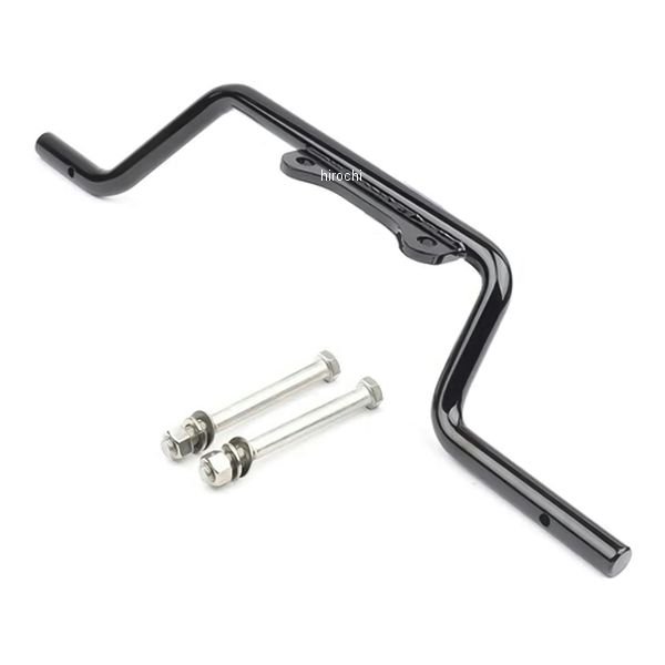 エンジンマウントミッドペグ パウダーコートブラック