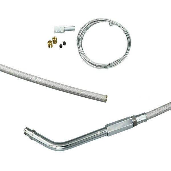 MAGNUM マグナム BYO スロットルケーブル 45度 ステンレス 96y-