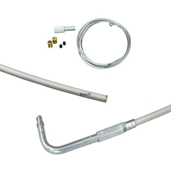 MAGNUM マグナム BYO スロットルケーブル 90度 ステンレス 96y-