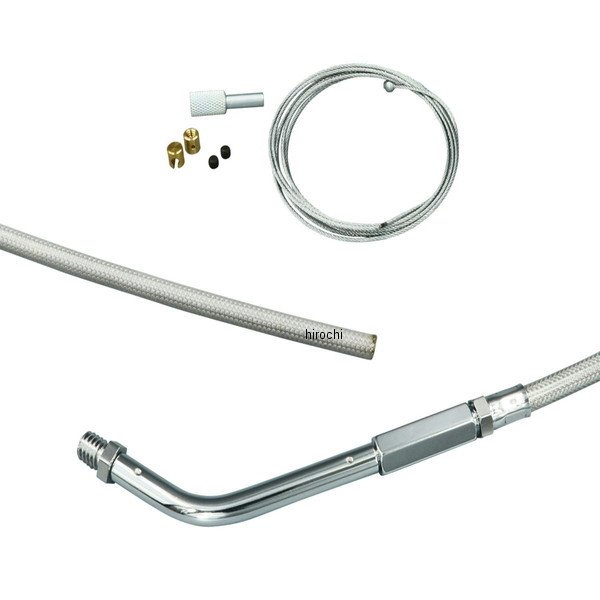 MAGNUM マグナム BYO スロットルケーブル 45度 ステンレス -95y