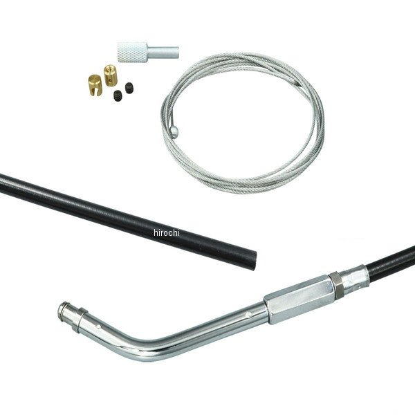 MAGNUM マグナム BYO スロットルケーブル 45度 BK/CH 96y-