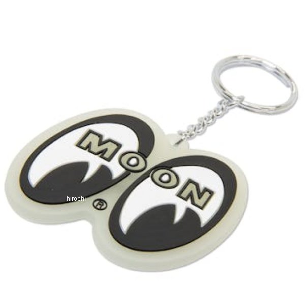 MOON アイシェイプ キーリング グローインザダーク