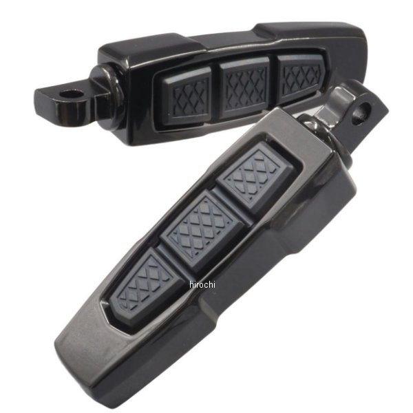 Kuryakyn  ENYGMA フットペグ アダプター付き ブラック