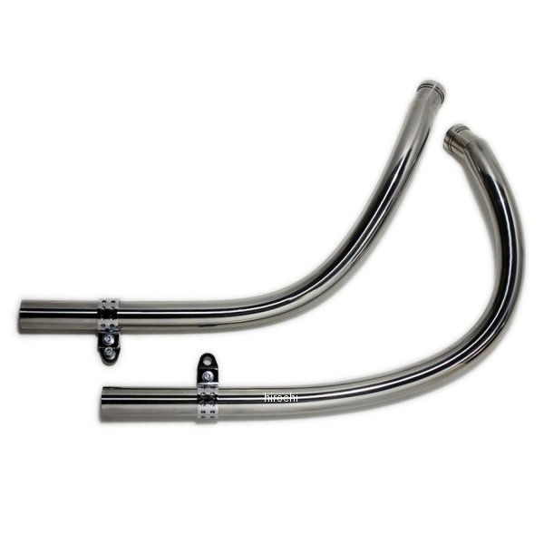 Motor Rock モーターロック オールドスタイル手曲げマフラー 86年-03年 スポーツスター ステンレス ポリッシュ