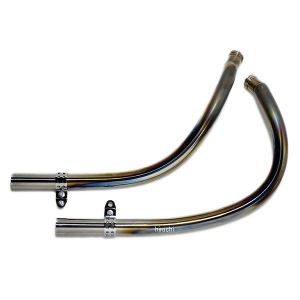 Motor Rock モーターロック オールドスタイル手曲げマフラー 86年-03年 スポーツスター ステンレス ベアメタル