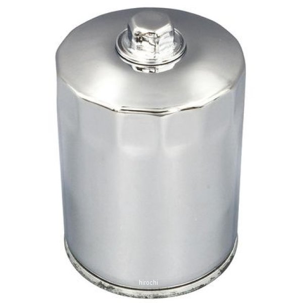 TWIN POWER ツインパワー ナット付オイルフィルター クローム M8用