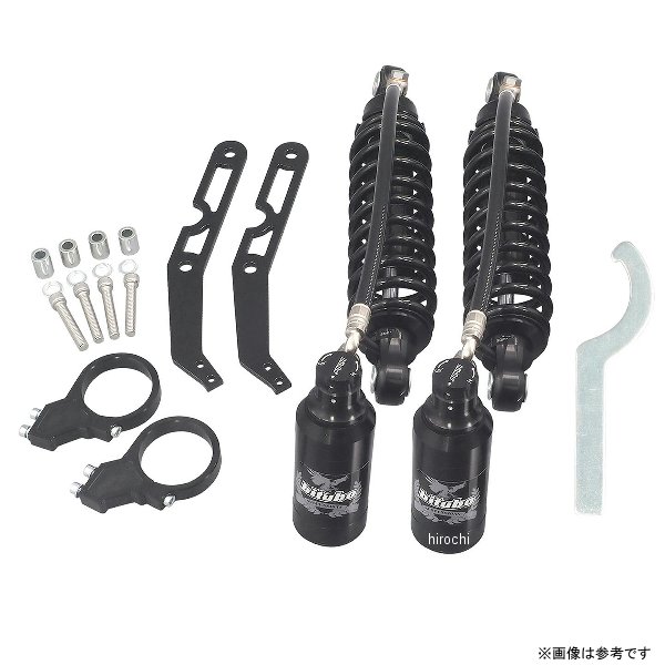 HD061WMM02V2 Bitubo ビチューボ 326mm ツインショック リモートコンプレッション 14年- FLT ブラック