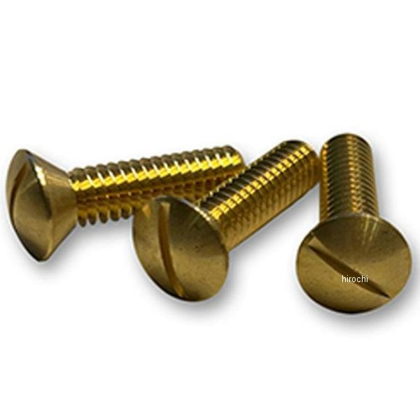 R&U PRODUCTS アールアンドユープロダクツ S&Sティアドロップエアクリーナーカバー用ボルトセット ブラス