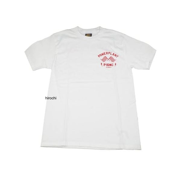 クラシック ガレージTシャツ M ホワイト/レッド