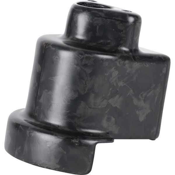 カバーステアリングロック マット鍛造カーボンファイバー