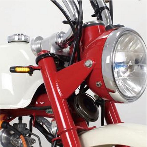 オーバルミニLEDウインカー 4個セット スモーク