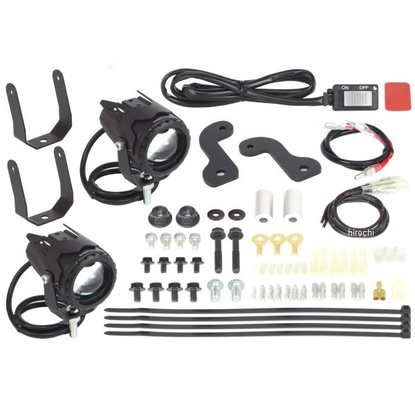 LEDフォグランプキット カットライン 10W スーパーカブ50 2個